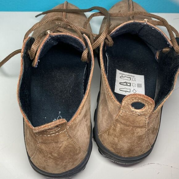 Merrell Booties Brown Suede Size 40 Mens 7 Women’s 9 Jungle Stitch Root Beer Moc main image 4